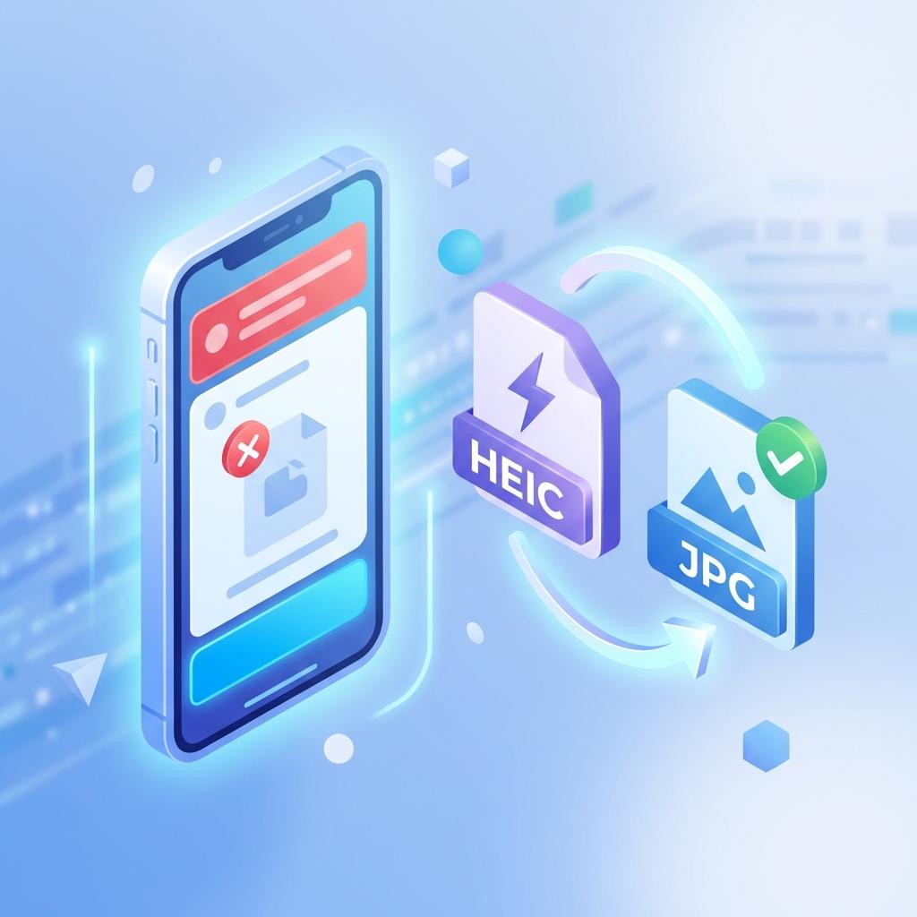 Fix: Absher Upload Error - 'Unsupported File Format' (iPhone Photos)
